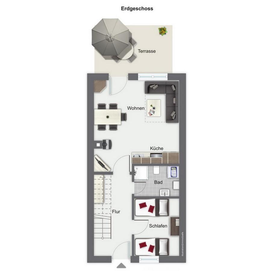 Urlauberdorf Haus 62B Villa บอลเทินฮาเกิน ภายนอก รูปภาพ